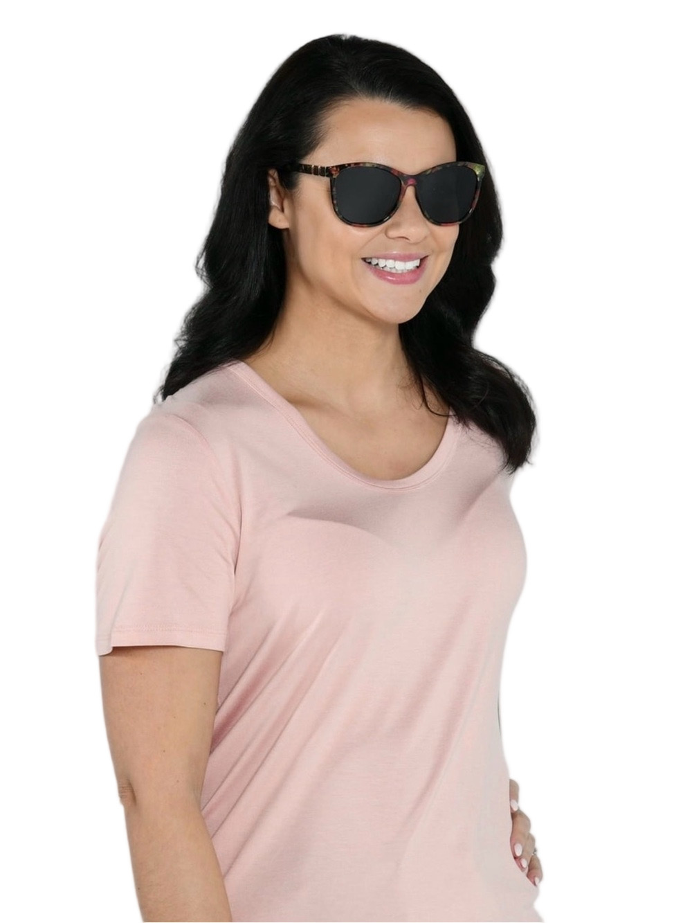 Foster Grant Floral Patterned Full-Rim Polarized Sunglasses - NWT - Picture 4 of 6